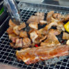 バーベキューの肉の量を計算します